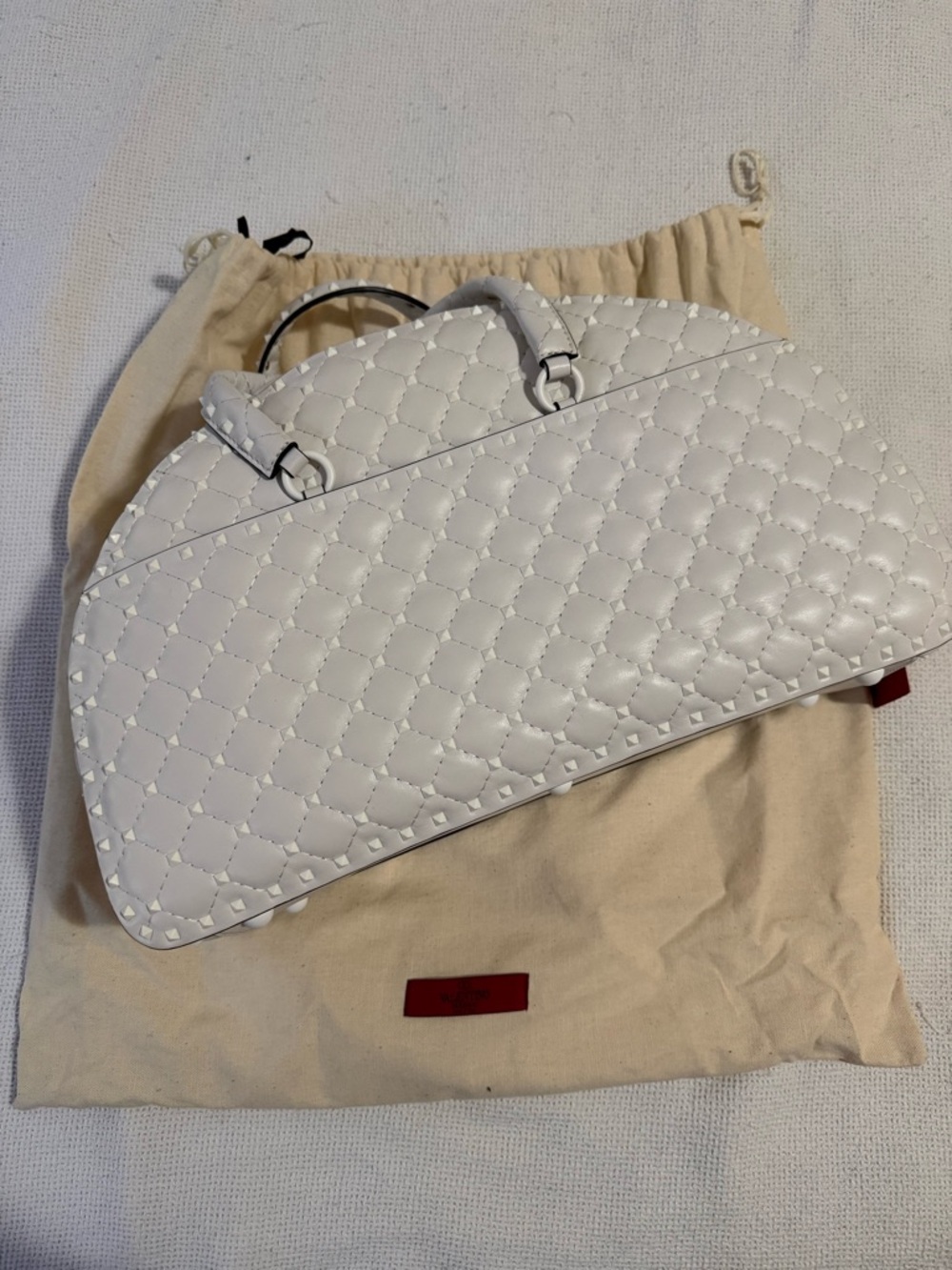 Valentino Garavani rockstud bowling bag